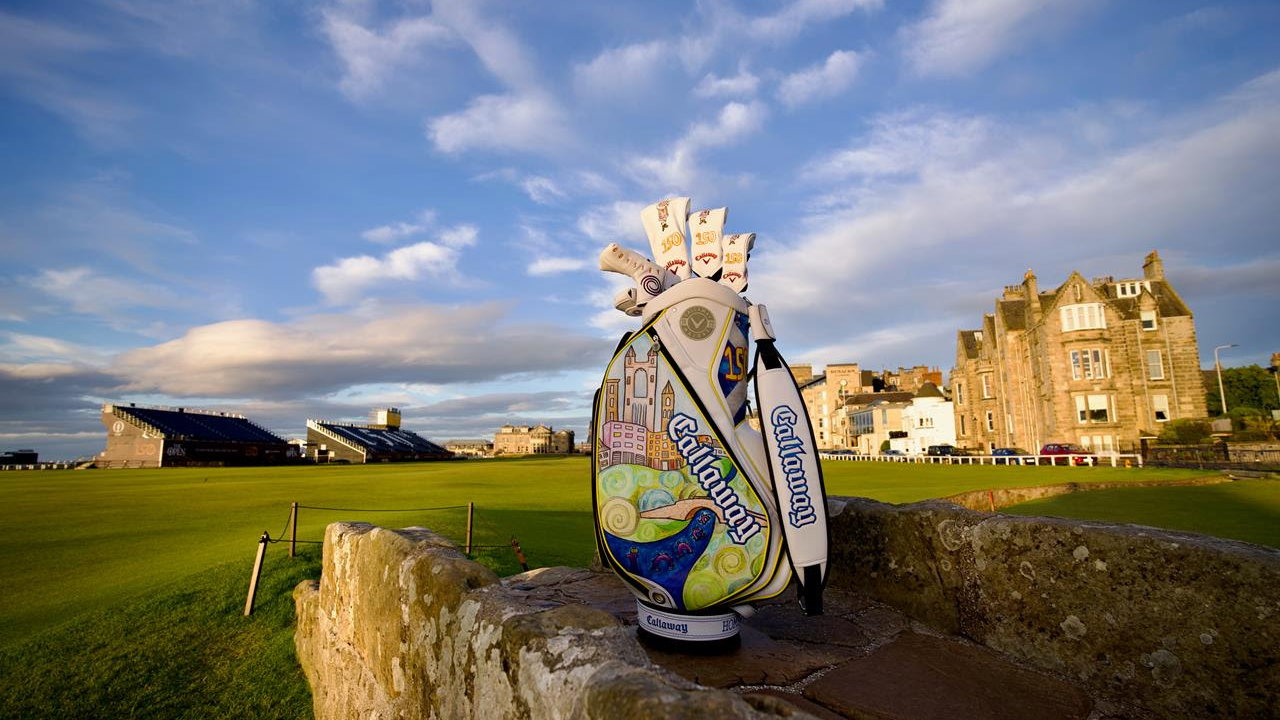 Callaway launch commemorative staff bag for 150th Open Championship